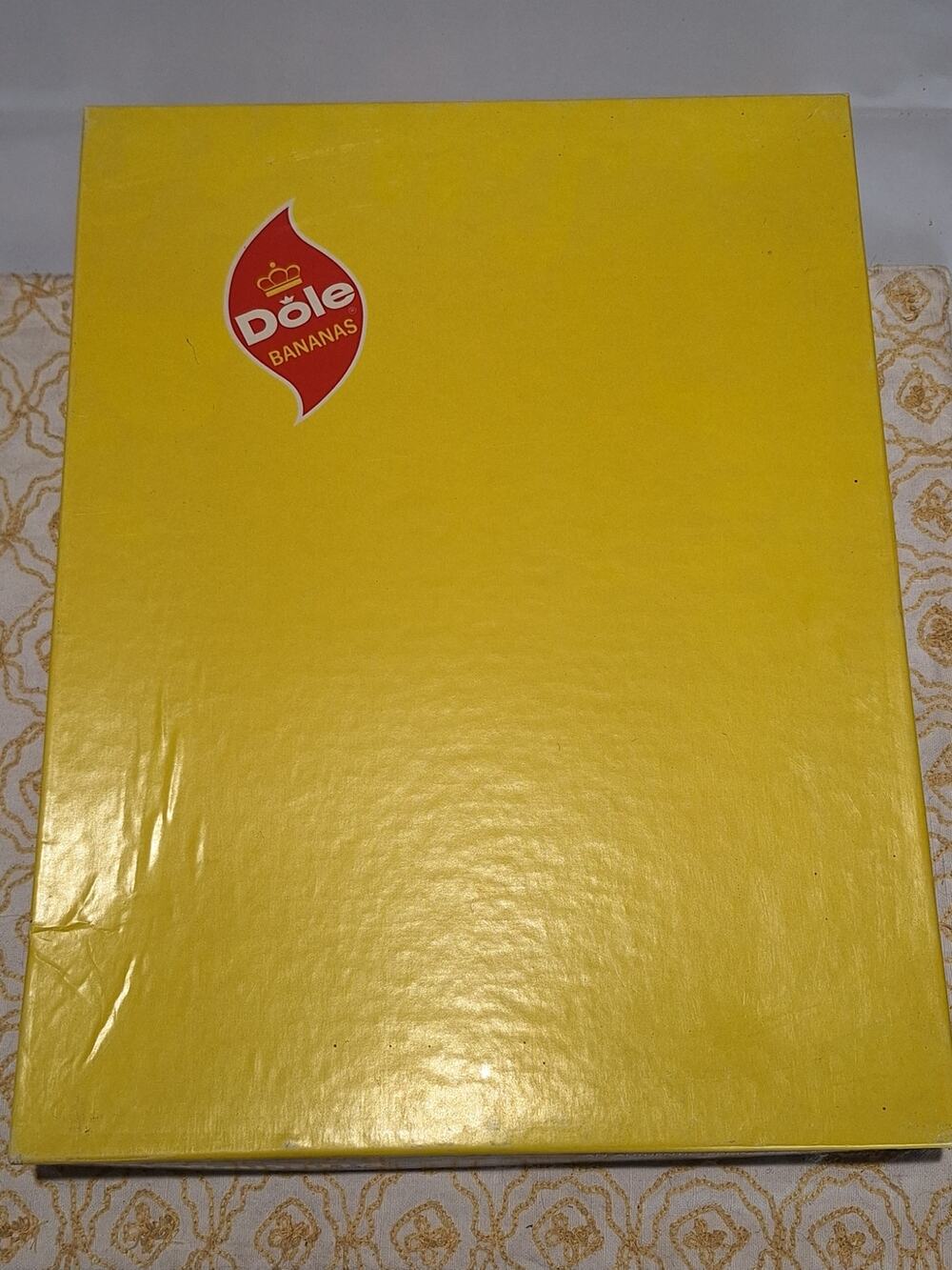 Vintage 1979 Springbok Dole Flat Banana Jigsaw Puzzle PZL4102 Complete 500+ Pc